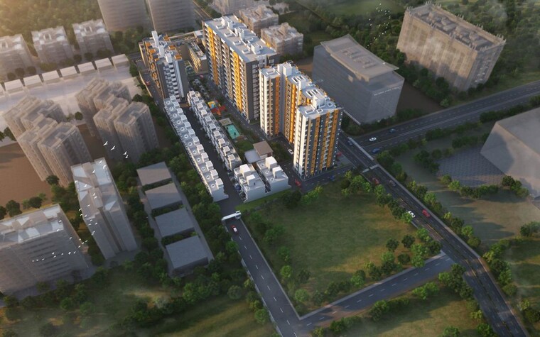 Master Plan, menlo-bougainvillea 3 Bedroom 1800 Sq.Ft. Villa In Chakan Pune 10509498