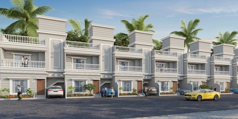 Exterior View, menlo-bougainvillea 3 Bedroom 1800 Sq.Ft. Villa In Chakan Pune 10509498