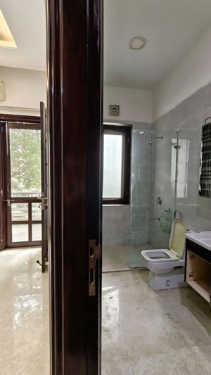 Bathroom in 2 BHK Builder Floor at Indira Colony – for Rent