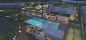 Kitchen in 3 BHK Apartment at Gera Song Of Joy, Kharadi – for Sale