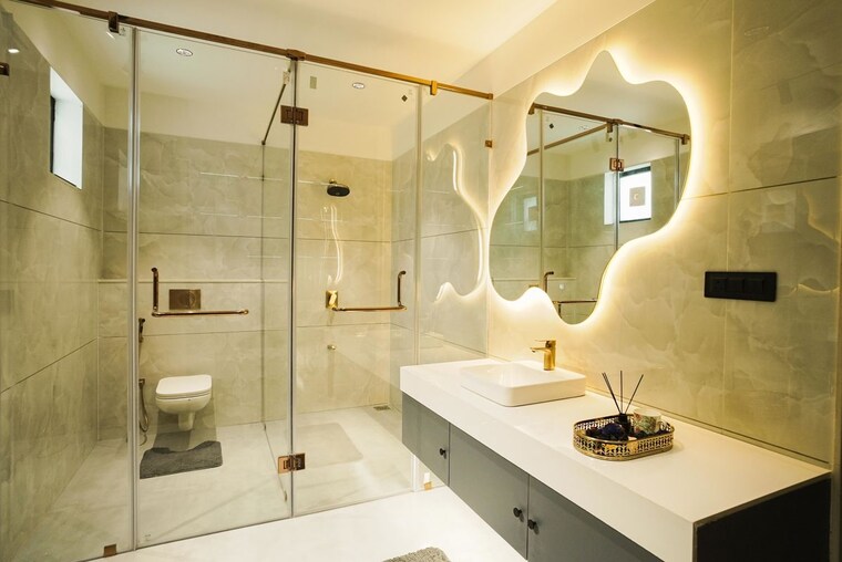 Washroom, khanpur 4 Bedroom 2400 Sq.Ft. Apartment In Khanpur Vadodara 10462335