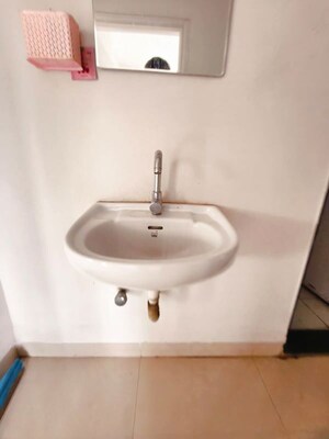 Bathroom in 2 BHK Apartment at Majestique Euriska Building C, Mohammadwadi – for Rent
