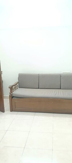 Bathroom in 1 BHK Apartment at Sunset Heights, Prabhadevi – for Rent