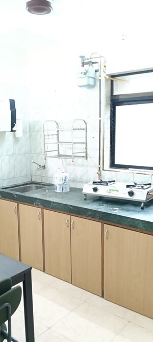Kitchen in 1 BHK Apartment at Sunset Heights, Prabhadevi – for Rent