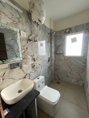 Bathroom in 2 BHK Builder Floor at Mohyal Colony – for Rent