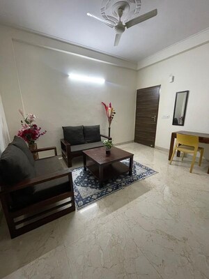 Living Room in 2 BHK Builder Floor at Mohyal Colony – for Rent