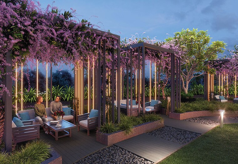 Garden, goel-ganga-imperia 3 Bedroom 1370 Sq.Ft. Apartment In Nibm Annexe Pune 9998617