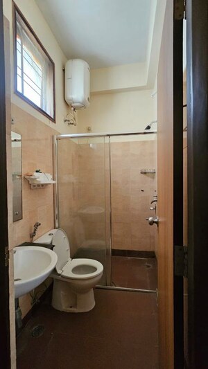 Bathroom in 4 BHK Apartment at Balaji Nest Kukatpally, Kukatpally – for Rent