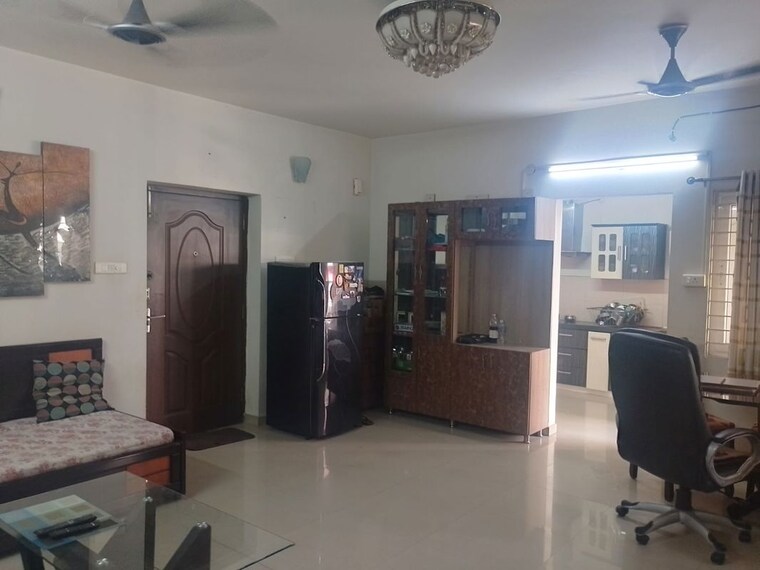 Living Room, babukhan-solitaire 2 Bedroom 1342 Sq.Ft. Apartment In Gachibowli Hyderabad 10509673
