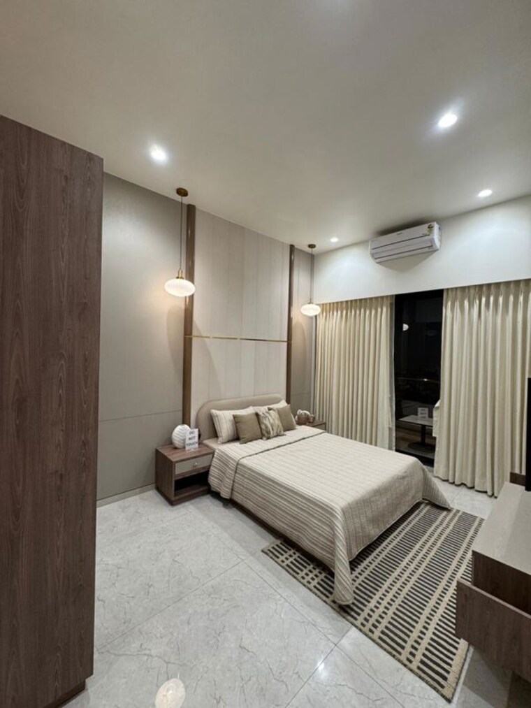 Bedroom, paradise-sai-mannat 3 Bedroom 1560 Sq.Ft. Apartment In Kharghar Navi Mumbai 10509685
