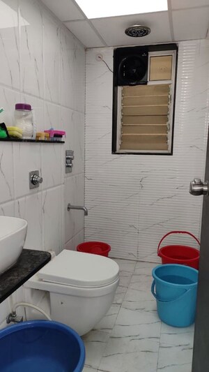 Bathroom in 3 BHK Apartment at Supreme Palms 2, Balewadi – for Sale