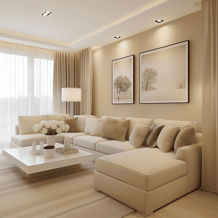 Living Room, yojna vihar 5 Bedroom 175 Sq.Yd. Independent House In Yojna Vihar Delhi 10509686