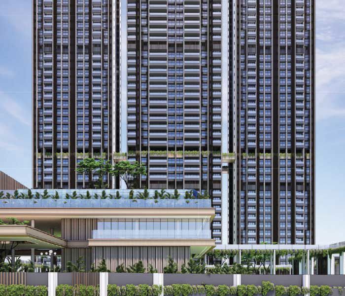 2 BHK 600 Sq.Ft. Apartment in Runwal One
