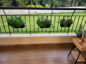 Balcony in 3.5 BHK Apartment at K Raheja Aurum, Mohammadwadi – for Sale