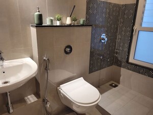 Bathroom in 4 BHK Apartment at K Raheja Aurum, Mohammadwadi – for Sale