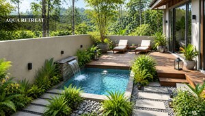 Swimming Pool in 4 BHK Villa at Kovaipudur – for Sale