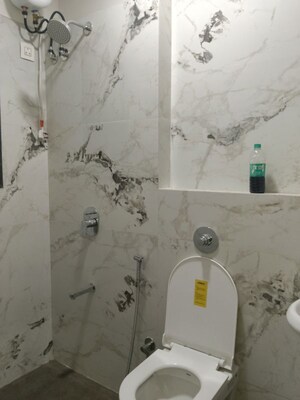 Bathroom in 2 BHK Apartment at Oxford Navrang Crystal, Goregaon West – for Rent