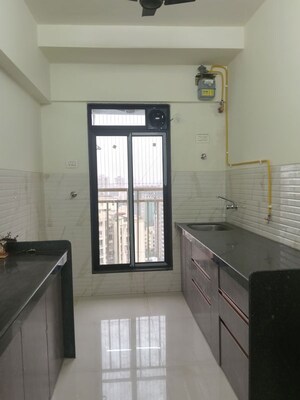 Kitchen in 2 BHK Apartment at Oxford Navrang Crystal, Goregaon West – for Rent