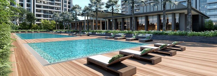 Swimming Pool, panchshil-towers 4 Bedroom 4088 Sq.Ft. Apartment In Kharadi Pune 10509714
