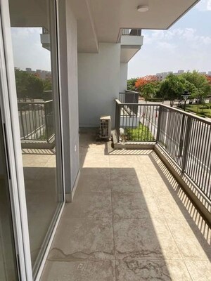 Balcony in 5 BHK Apartment at DLF Garden City Independent Floors, Sector 92 – for Rent