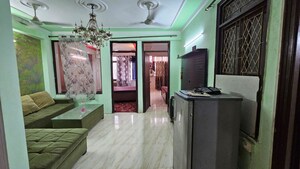 Bedroom in 2 BHK Builder Floor at Freedom Fighters Enclave – for Rent