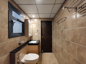 Bathroom in 2 BHK Apartment at Puravankara Purva Atmosphere, Thanisandra Main Road – for Rent
