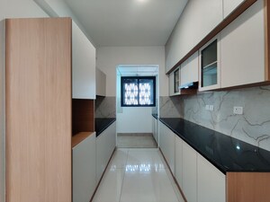 Kitchen in 2 BHK Apartment at Puravankara Purva Atmosphere, Thanisandra Main Road – for Rent