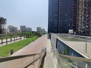 Balcony in 2 BHK Apartment at Puravankara Purva Atmosphere, Thanisandra Main Road – for Rent