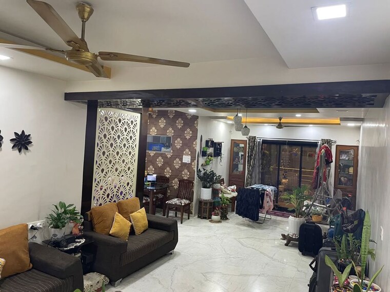 Living Room, viman nagar 2 Bedroom 1200 Sq.Ft. Apartment In Viman Nagar Pune 10509753
