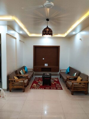 Living Room in 3 BHK Apartment at GK Roselands Rhythm, Pimple Saudagar – for Rent