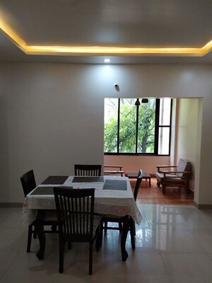 Living Room in 3 BHK Apartment at GK Roselands Rhythm, Pimple Saudagar – for Rent