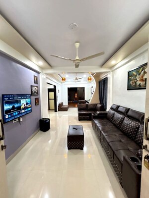 Living Room in 5 BHK Villa at Aundh – for Sale