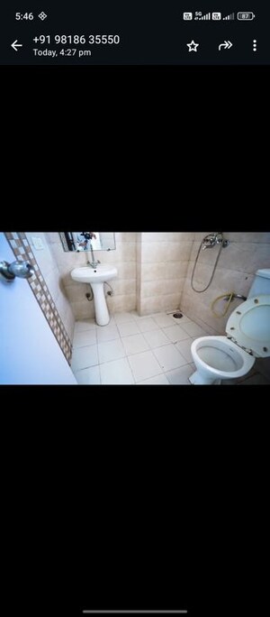 Bathroom in 2.5 BHK Apartment at Gaur City 5th Avenue, Sector 4 Greater Noida – for Sale