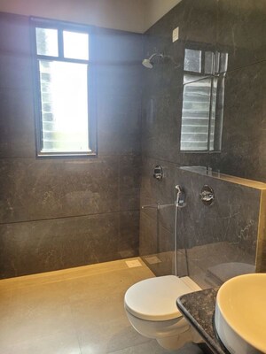 Bathroom in 3 BHK Apartment at Sankla East World, Shewalwadi – for Sale
