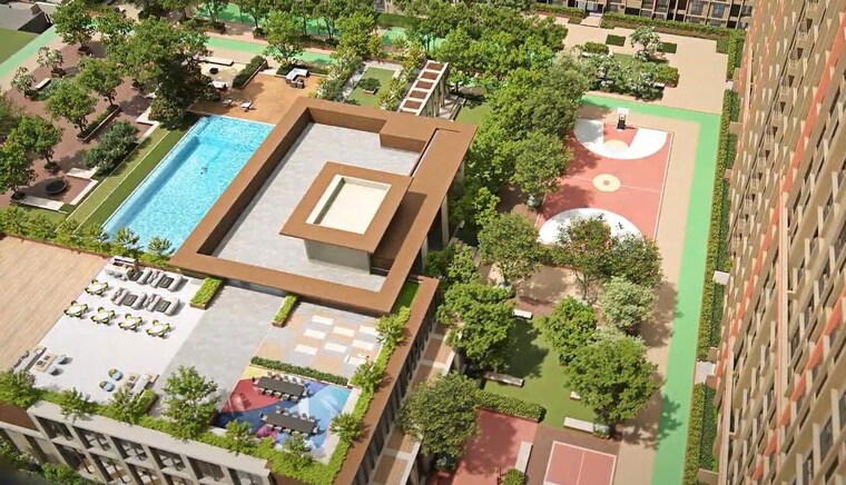 Balcony, birla-evam 2 Bedroom 707 Sq.Ft. Apartment In Manjri Budruk Pune 10188494