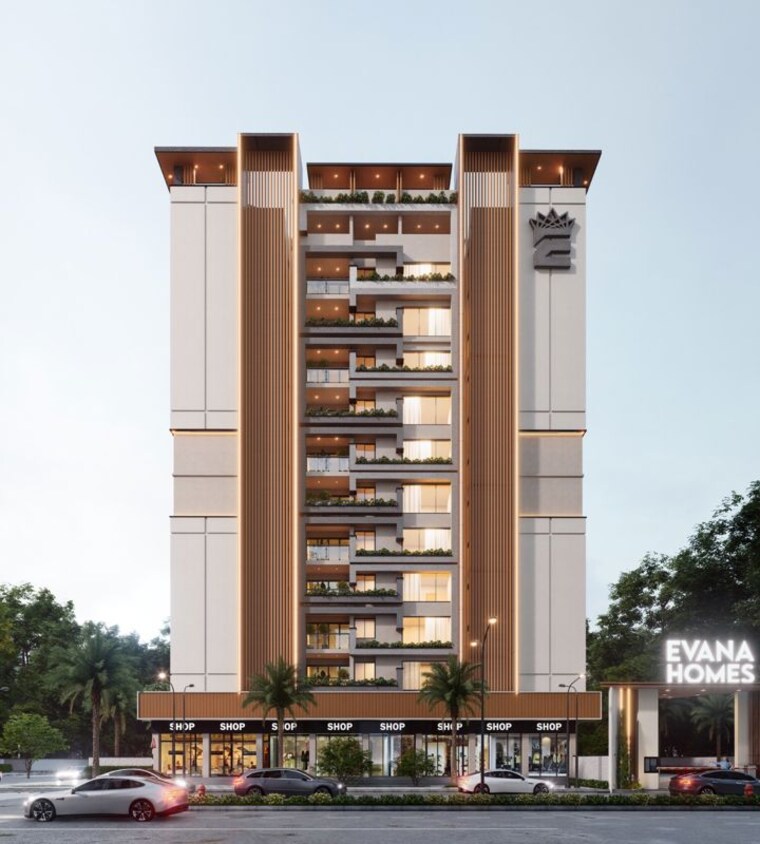 Exterior View, dhanlaxmi-evana-homes 2 Bedroom 752 Sq.Ft. Apartment In Manjari Pune 10189584