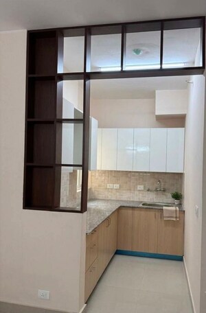 Kitchen in 3 BHK Apartment at Nirala Greenshire, Sector 2 Greater Noida – for Rent