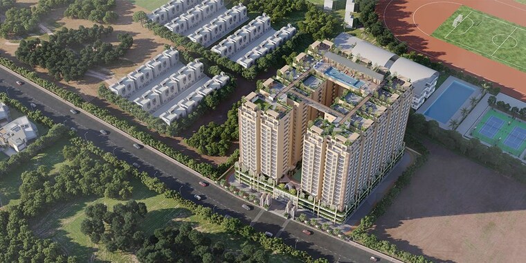 Master Plan, anuktha-ekam 4 Bedroom 2336 Sq.Ft. Apartment In Kollur Hyderabad 10509815