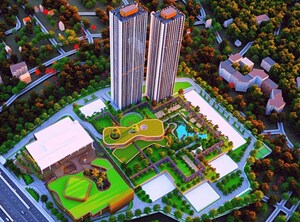 3 BHK Apartment – Exterior View View at Runwal One, Manpada - for Sale