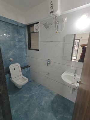 Bathroom in 2 BHK Apartment at Kanifnath Archana Paradise, Mohammadwadi – for Rent