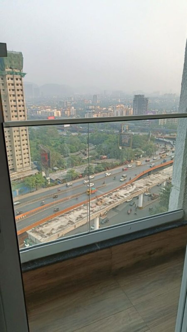 Balcony, ashar-axis 2 Bedroom 632 Sq.Ft. Apartment In Majiwada Thane 10509870