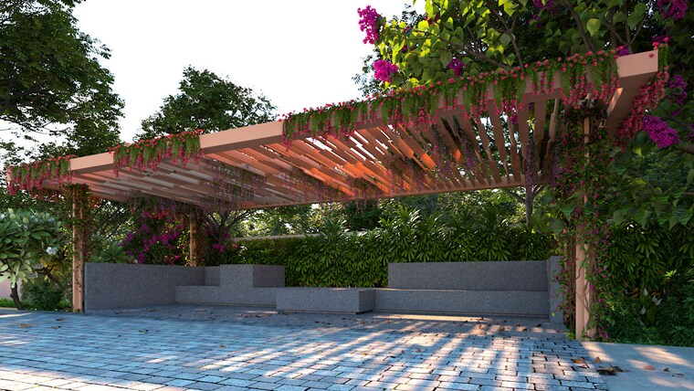 Garden, suraksha-whispering-waves 3 Bedroom 1723 Sq.Ft. Apartment In Begur Bangalore 10509872