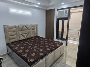 Bedroom in 2 BHK Builder Floor at Freedom Fighters Enclave – for Rent