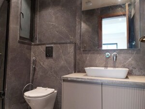 Bathroom in 4 BHK Builder Floor at MM Residency Gurgaon, Sector 7 – for Sale