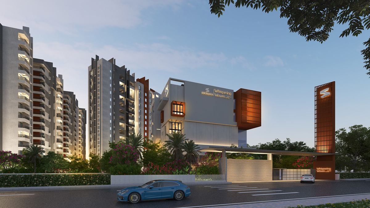 3 BHK 1605 Sq.Ft. Apartment in Suraksha Whispering Waves