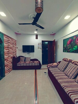 Living Room in 1 BHK Apartment at Tulsidham Complex, Kapur Bawdi – for Rent