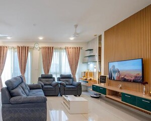 3 BHK Apartment For Rent in Rustomjee Azziano Wing E, Thane West