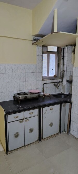Kitchen in 1 RK Apartment at Dipti Bamanpuri, Andheri East – for Rent