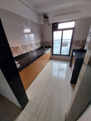 Kitchen in 3 BHK Apartment at DB Orchid Woods, Goregaon East – for Rent