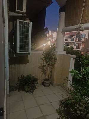 Balcony in 3 BHK Builder Floor at Emaar Emerald Floors Premier, Sector 65 – for Rent